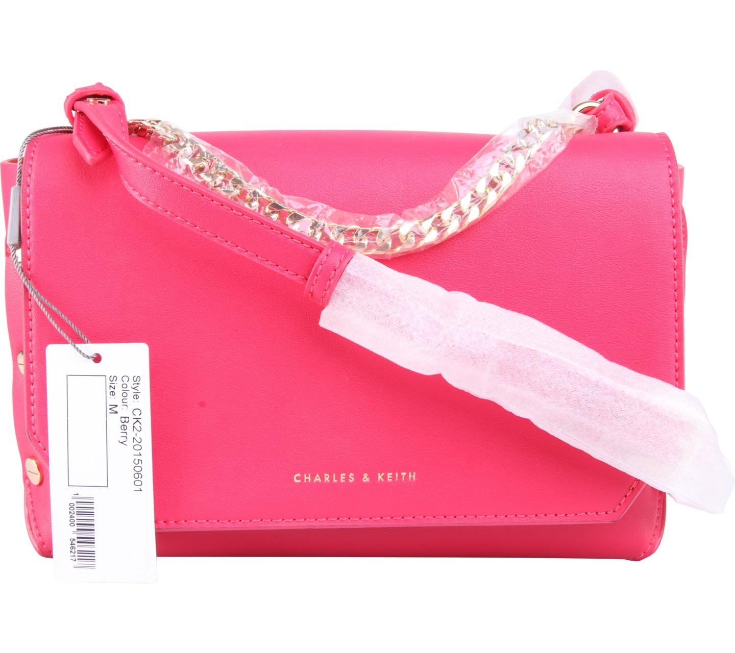 Charles & Keith Pink Sling Bag