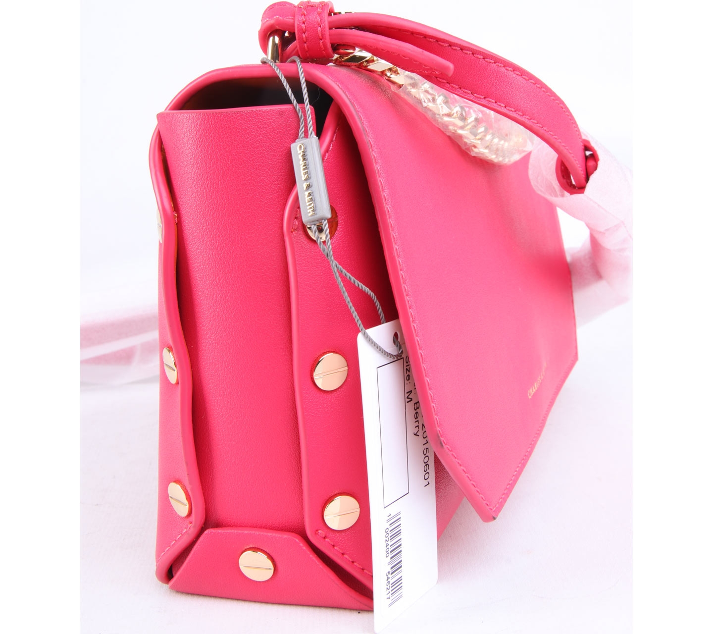 Charles & Keith Pink Sling Bag