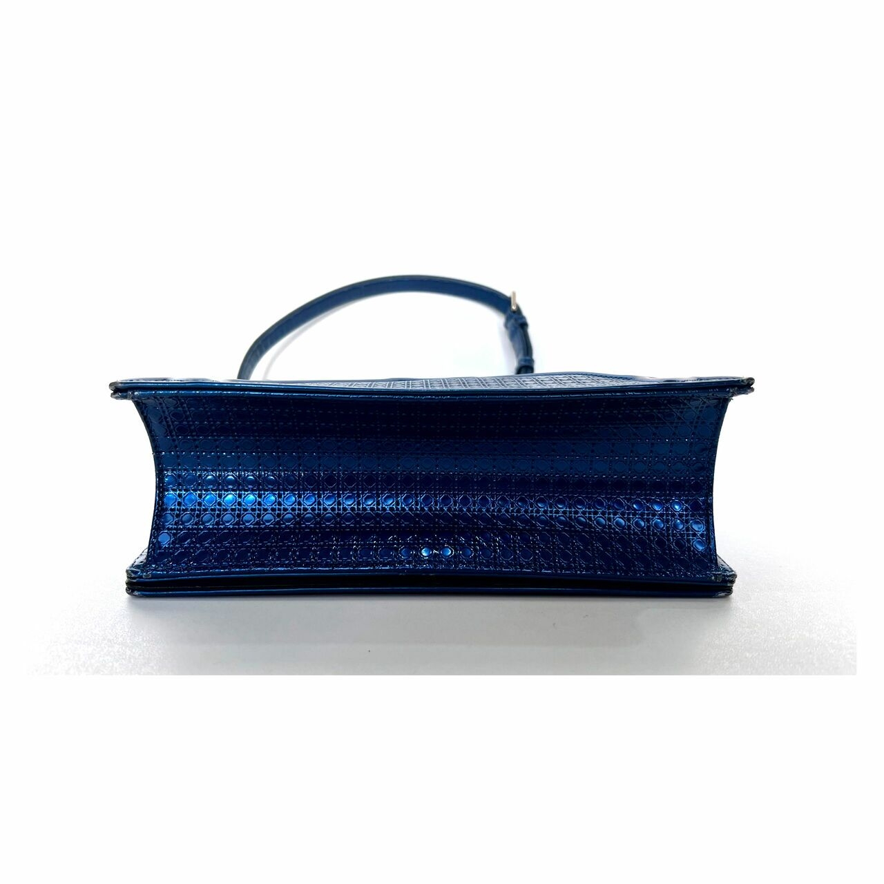 Christian Dior Diorama Blue Metalic Shoulder Bag