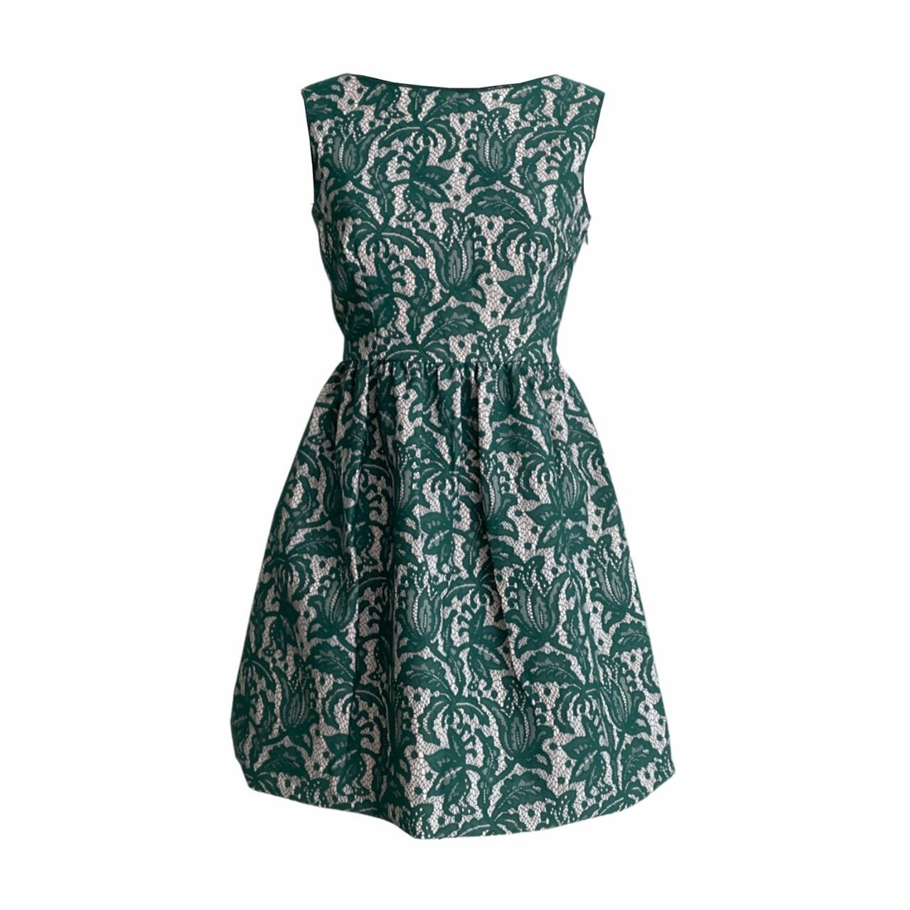 Zara Green Lace Dress