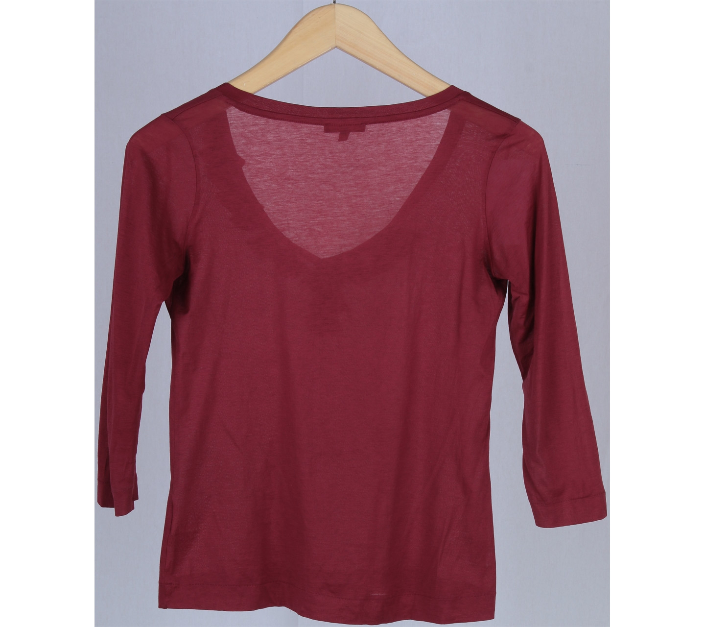 Massimo Dutti Maroon Blouse