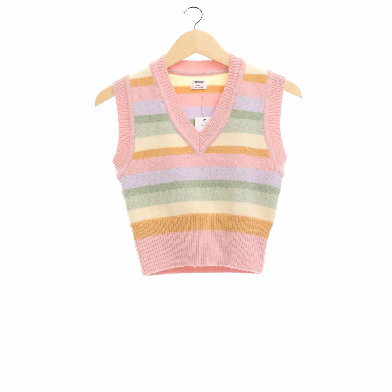 Cotton On Multi Stripes Sleeveless