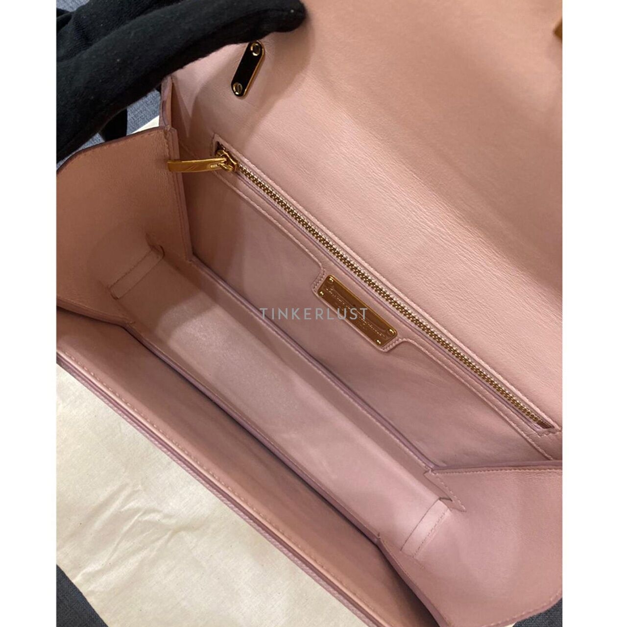 Salvatore Ferragamo Ginny Pink Bonbon Saffiano GHW Sling Bag