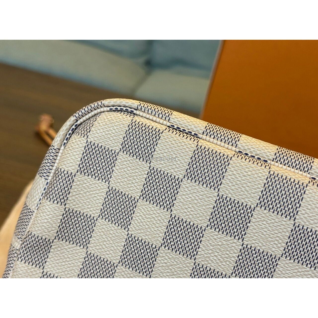 Louis Vuitton Neverfull MM Damier Azur 2023 Totebag