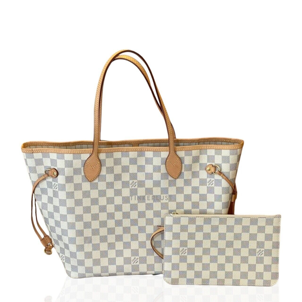 Louis Vuitton Neverfull MM Damier Azur 2023 Totebag