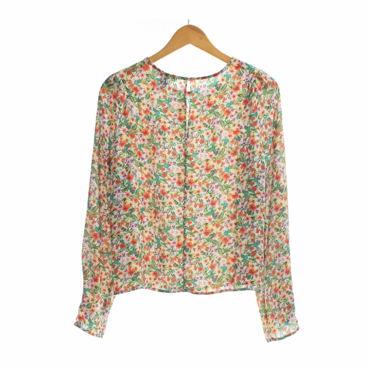 H&M Multicolor Floral Blouse