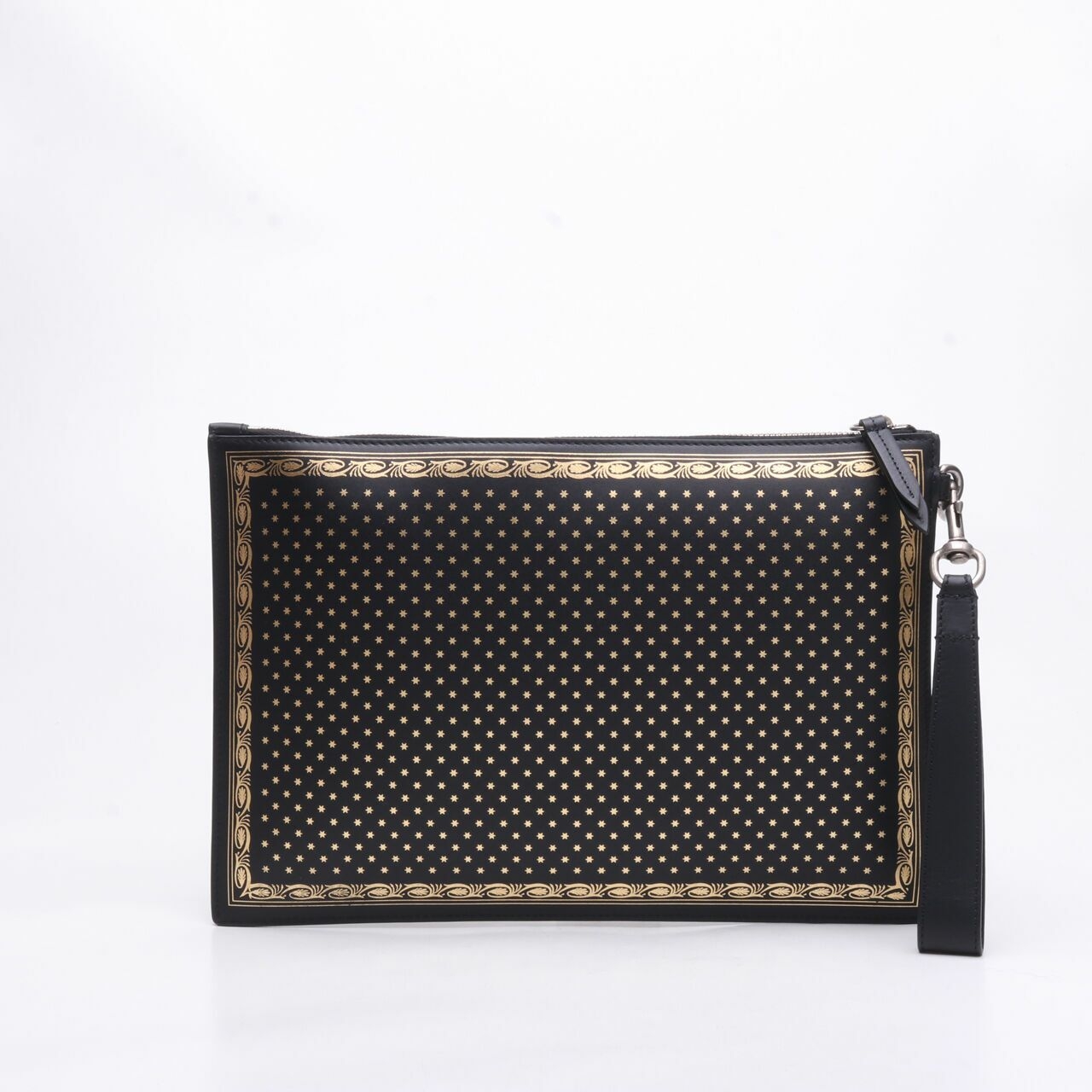 Gucci Guccy Clutch In Black