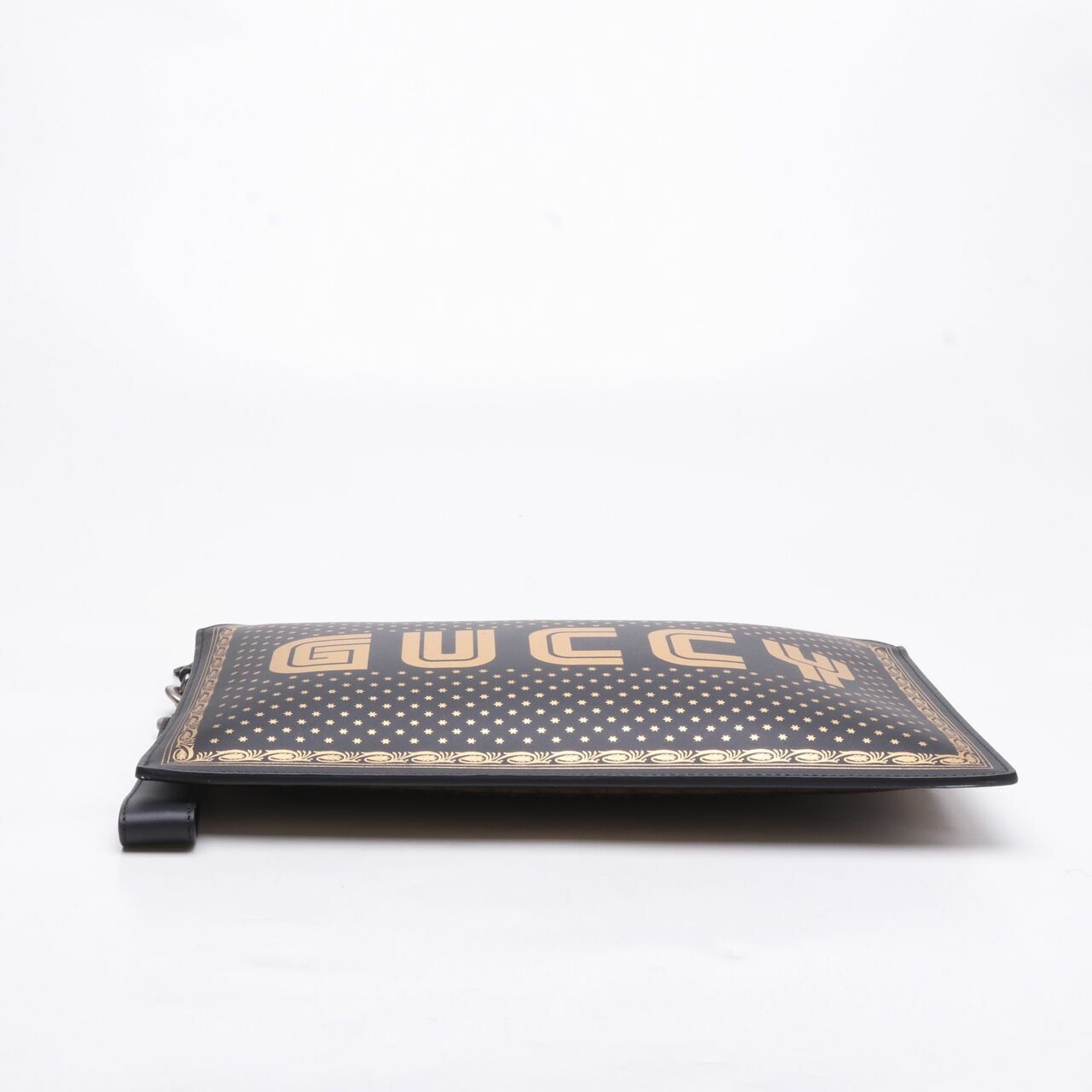 Gucci Guccy Clutch In Black