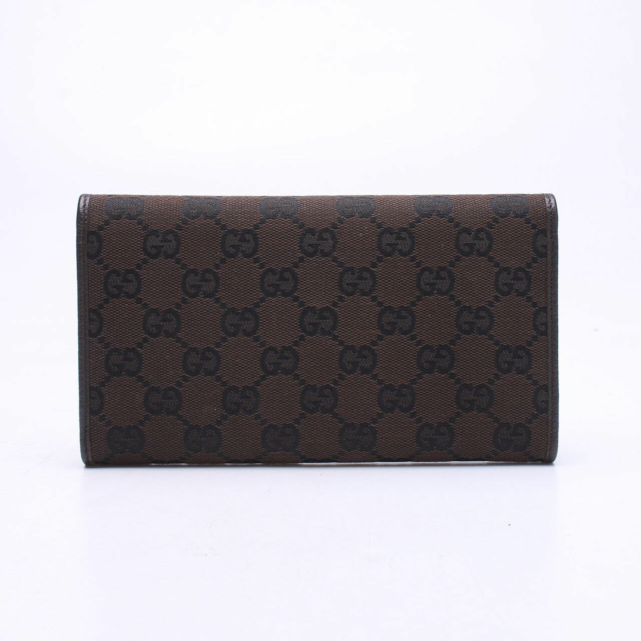 Gucci Brown Flap Wallet 