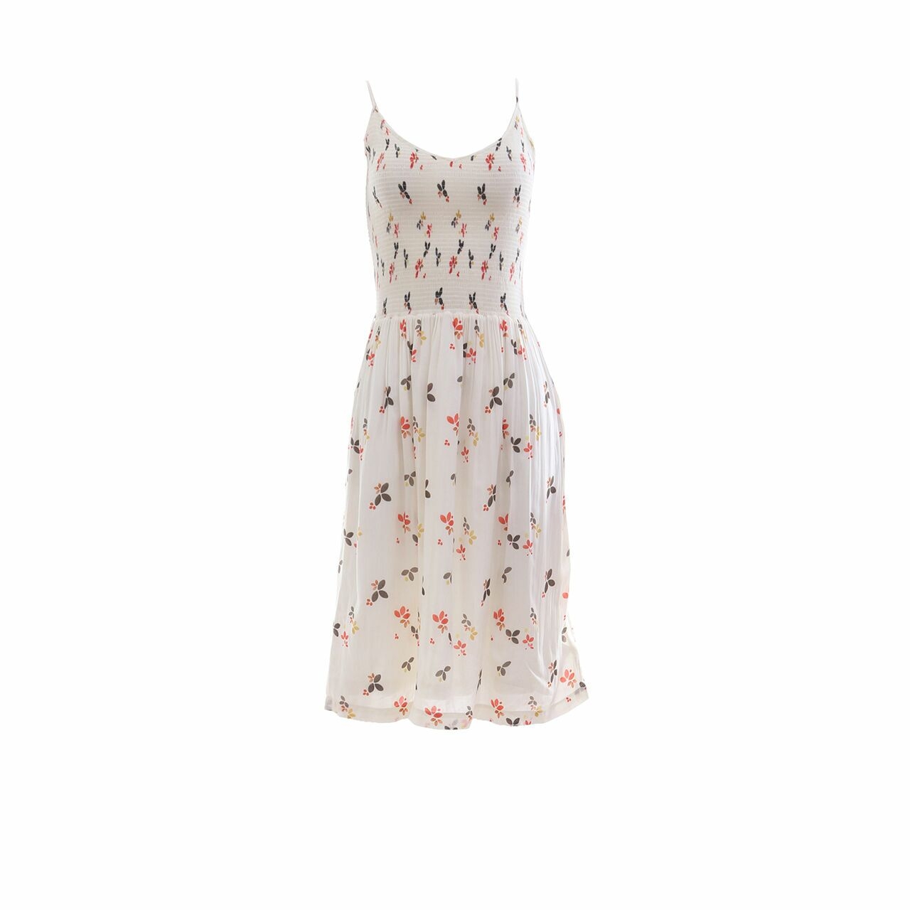 Private Collection Off White Pattern Mini Dress