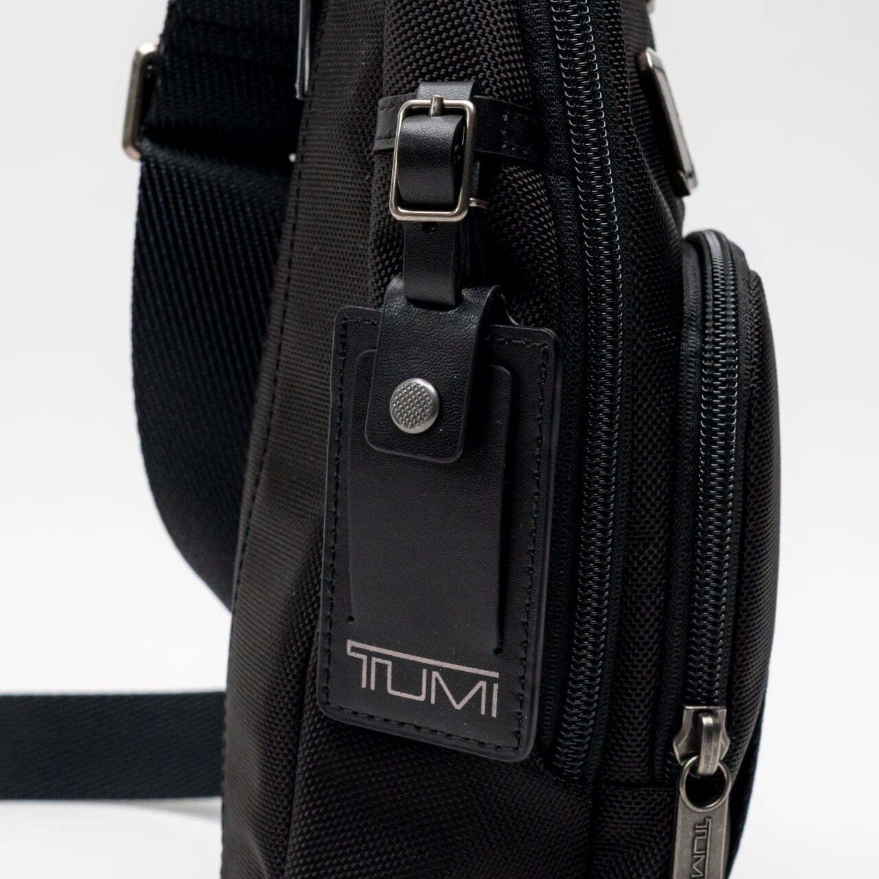 Tumi Fife Slim Sling Bag Black