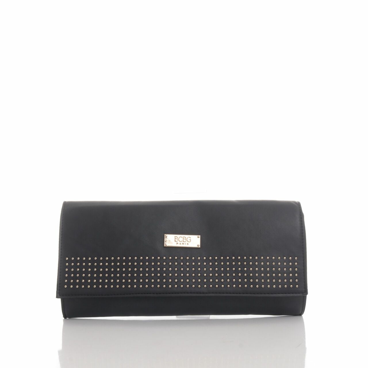 BCBG Paris Studs Clutch Black