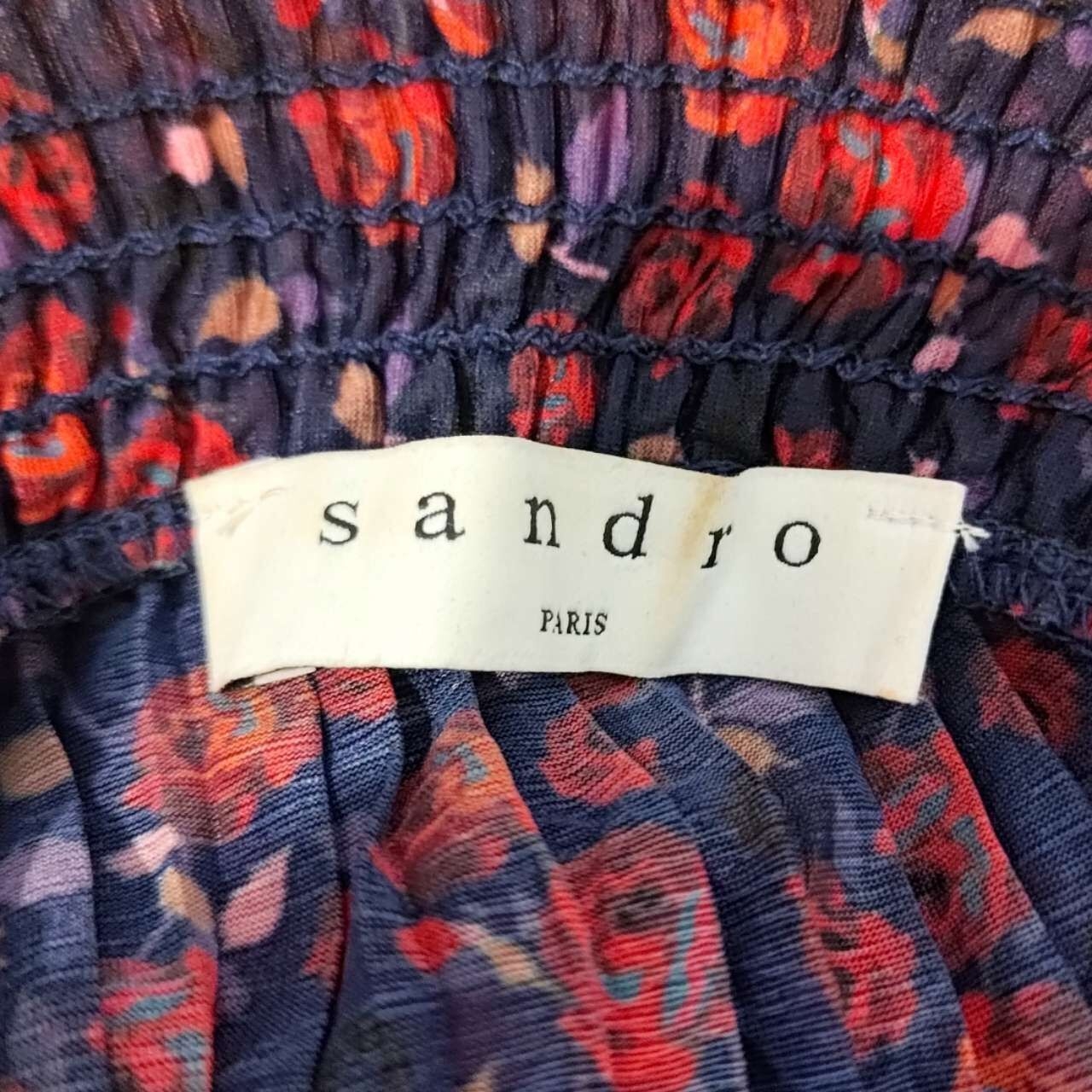 Sandro Multi Blouse