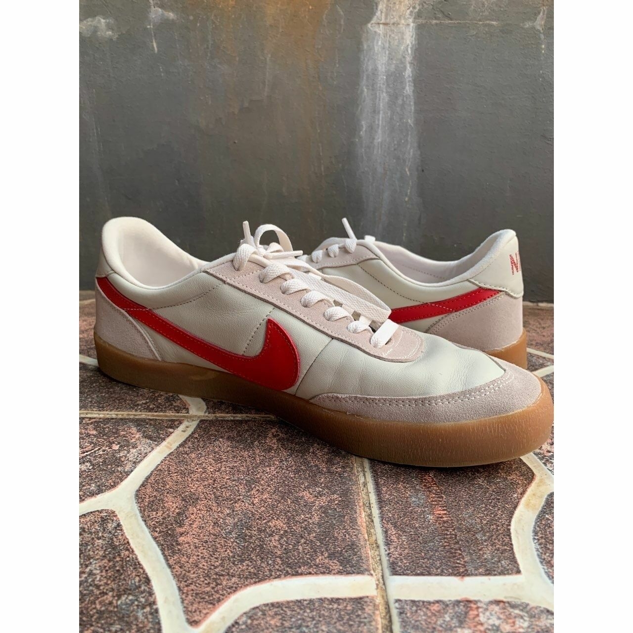 Nike Killshot 2 x J Crew White Maroon Gum Sneakers