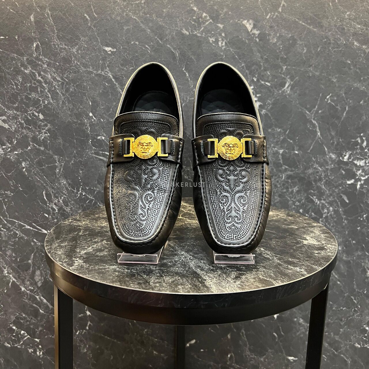 Versace Medusa Black Loafer