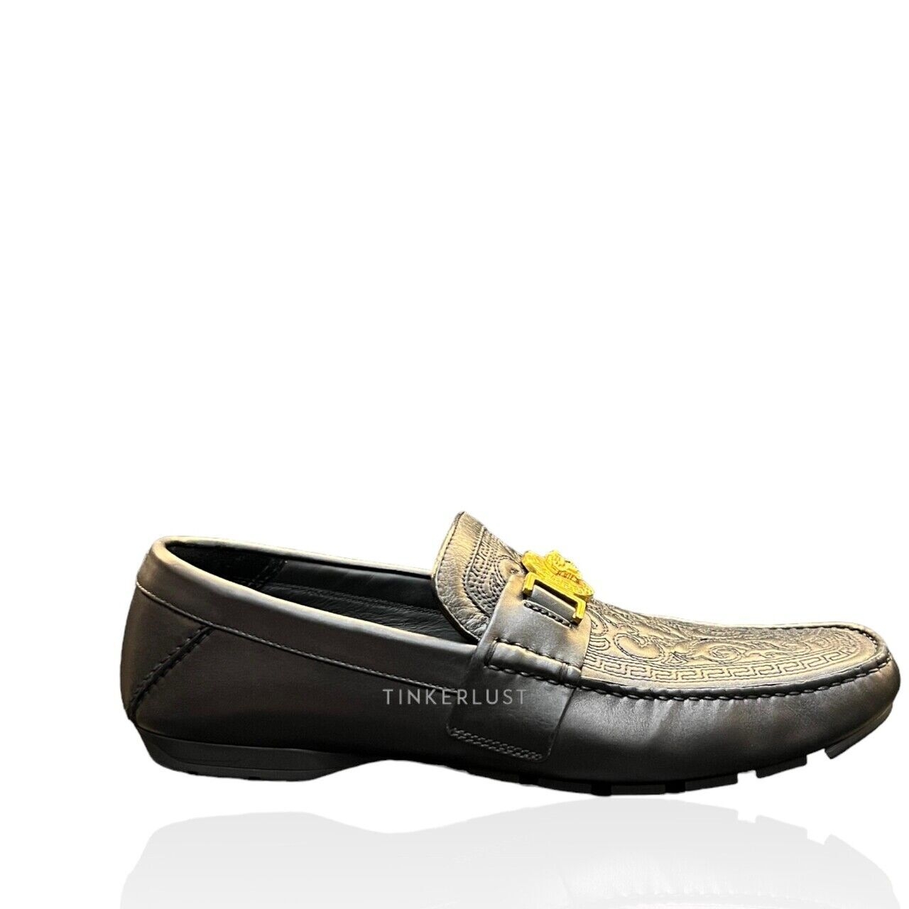 Versace Medusa Black Loafer