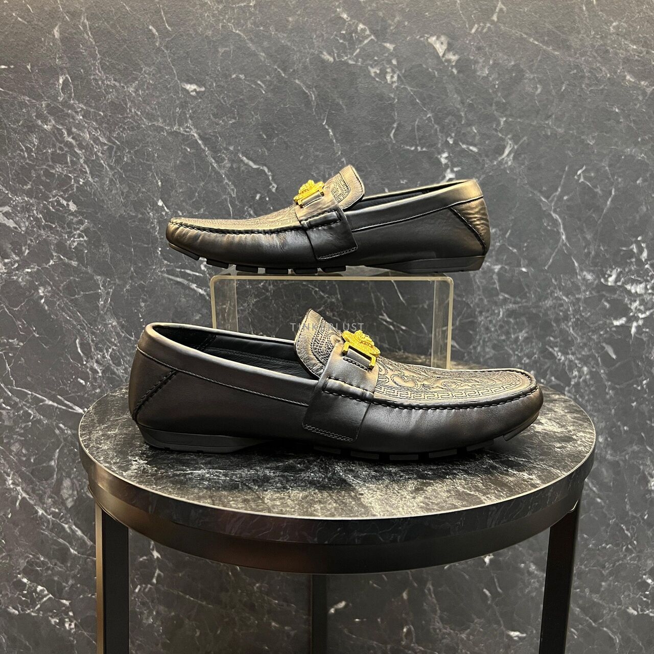 Versace Medusa Black Loafer