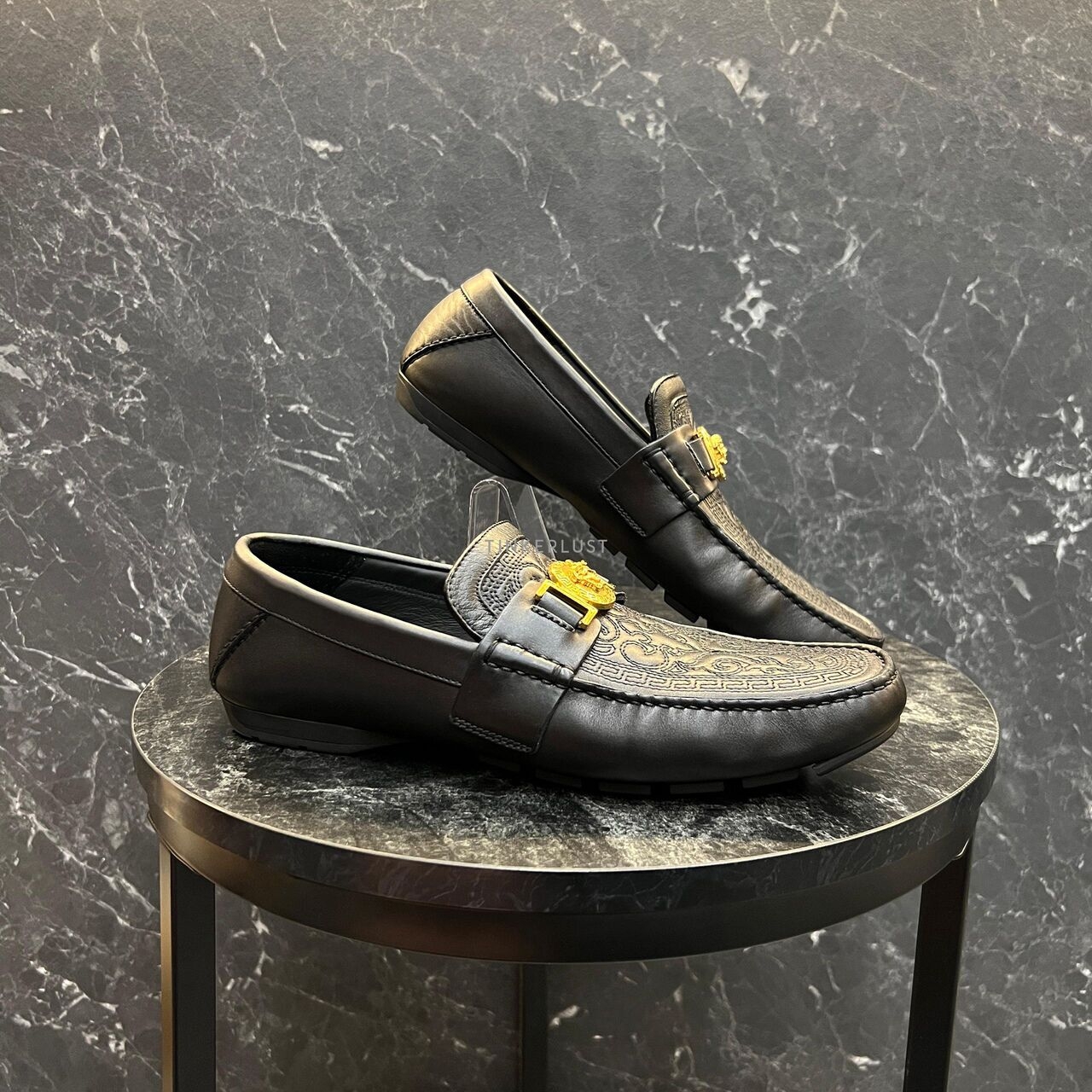 Versace Medusa Black Loafer