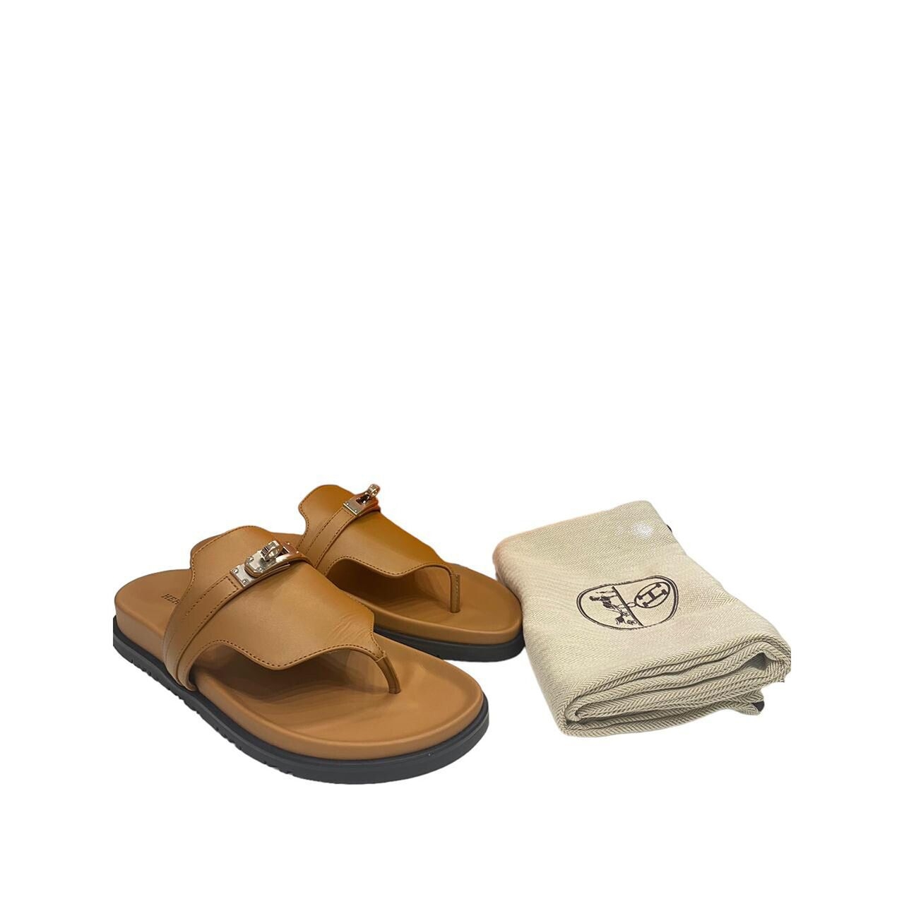 Hermes Empire Gold Sandal 