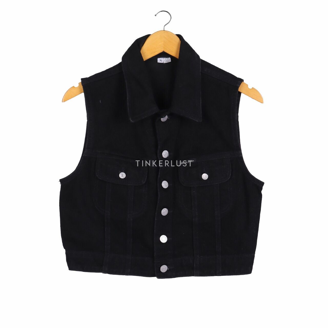 Guess Black Jeans Vest