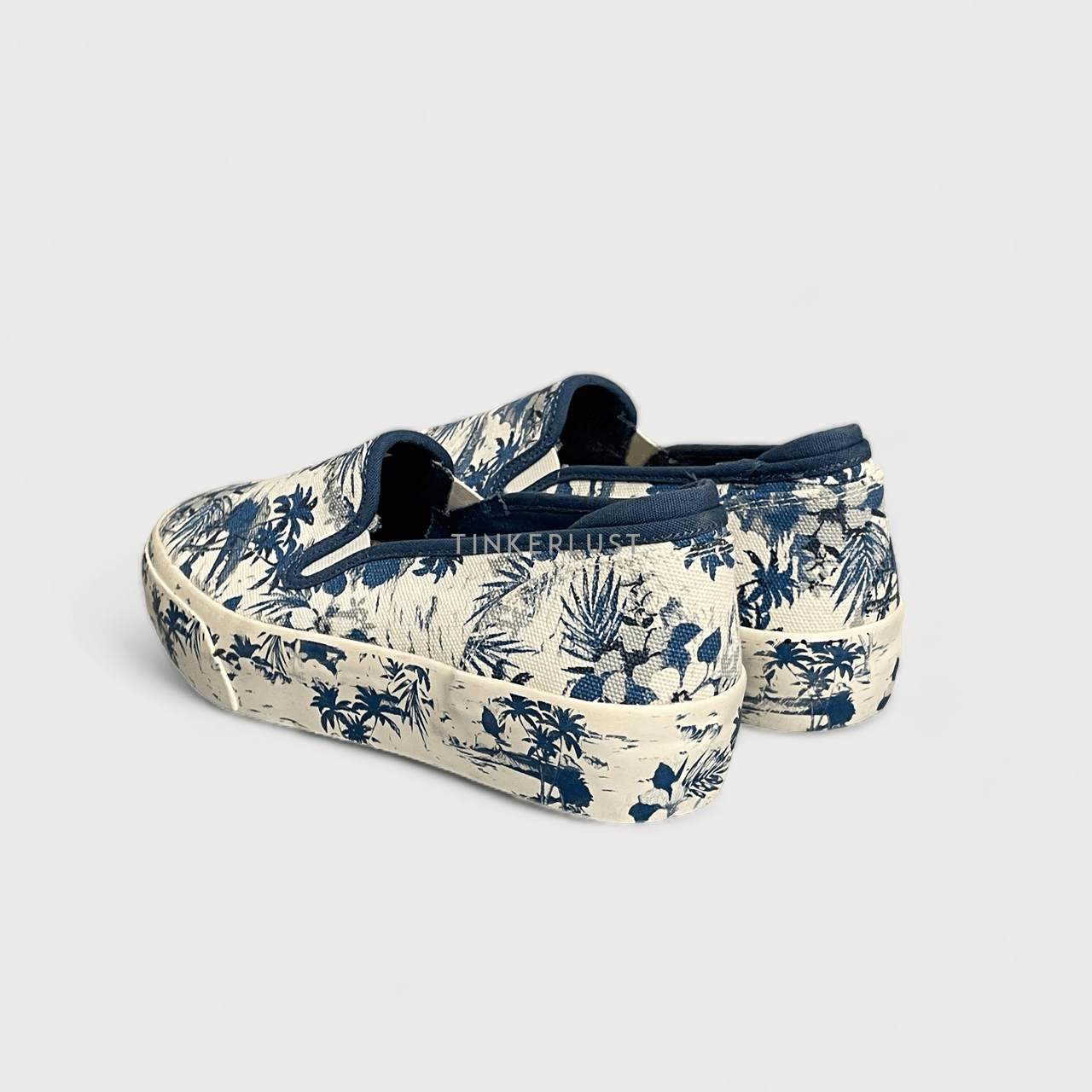 Bershka Multicolor Pattern Slip On Sneakers