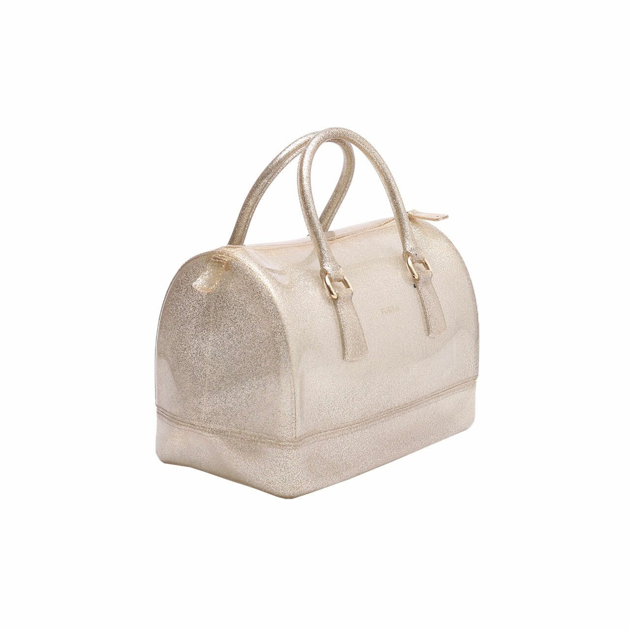 Furla Candy Gold Gliter Hand Bag