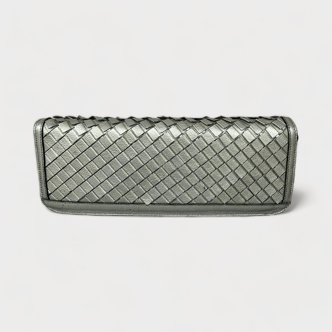 Burberry Silver Clutch