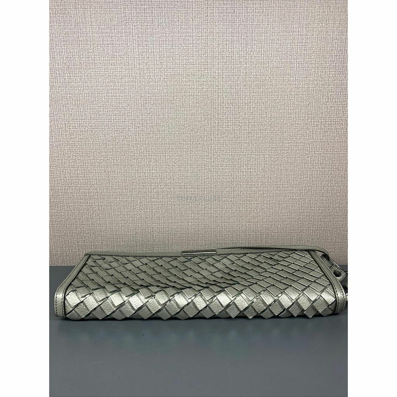 Burberry Silver Clutch