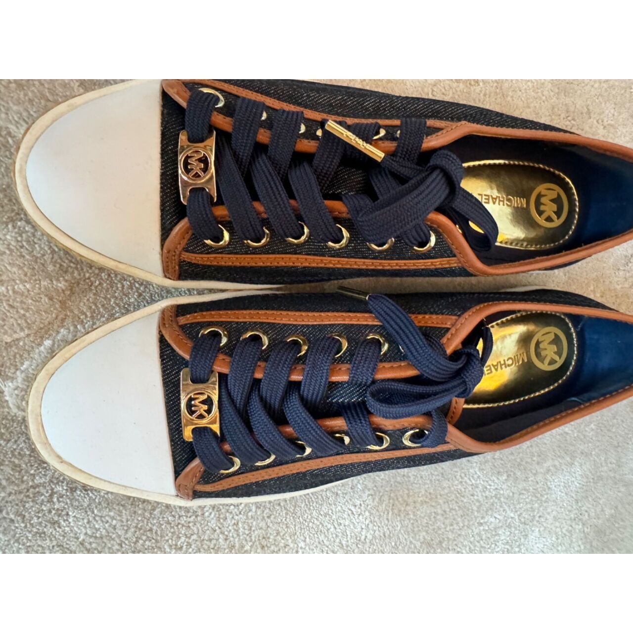 Michael Kors Dark Blue Sneakers