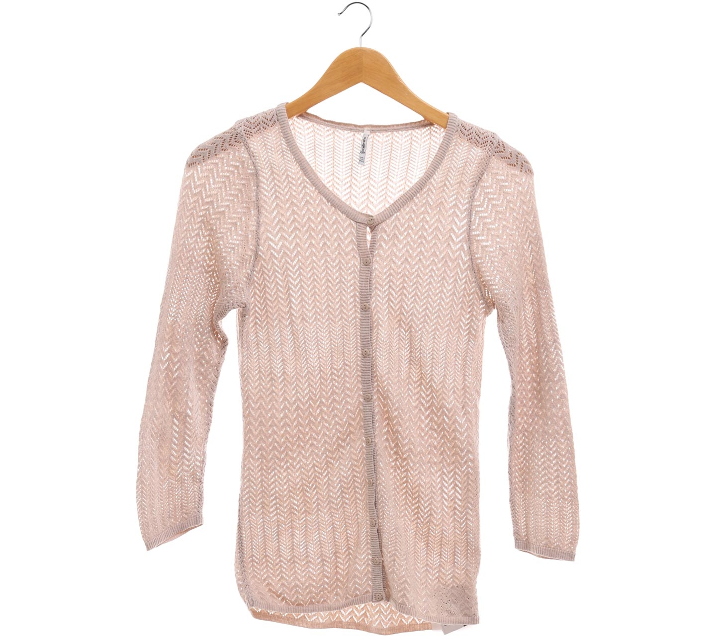 Stradivarius Nude Cardigan