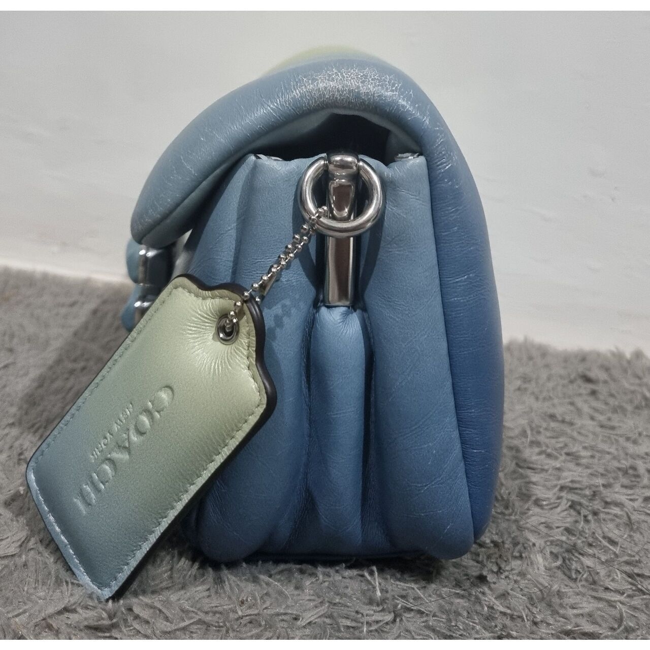 Coach Blue Shoulder Bag