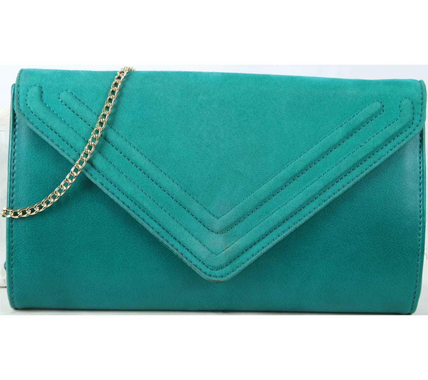 Aldo Green Clutch