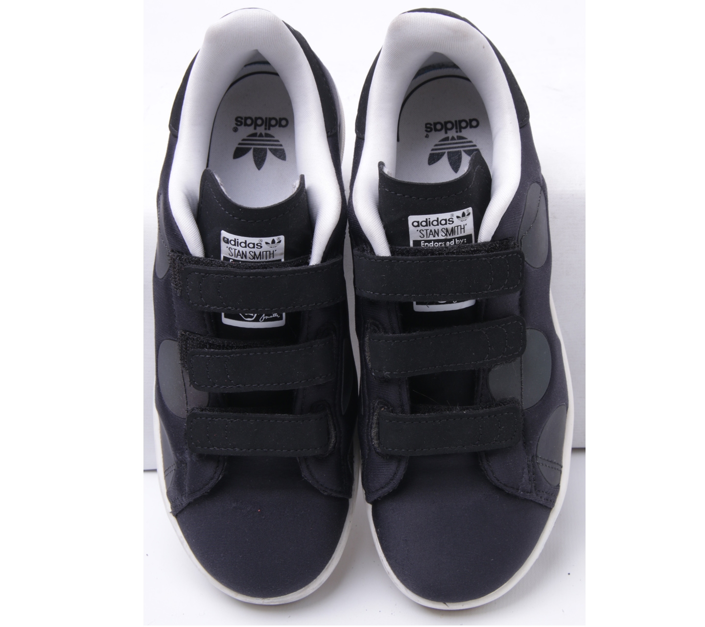 Adidas Black Stan Smith Xenopelt Girl's Trainers Sneakers