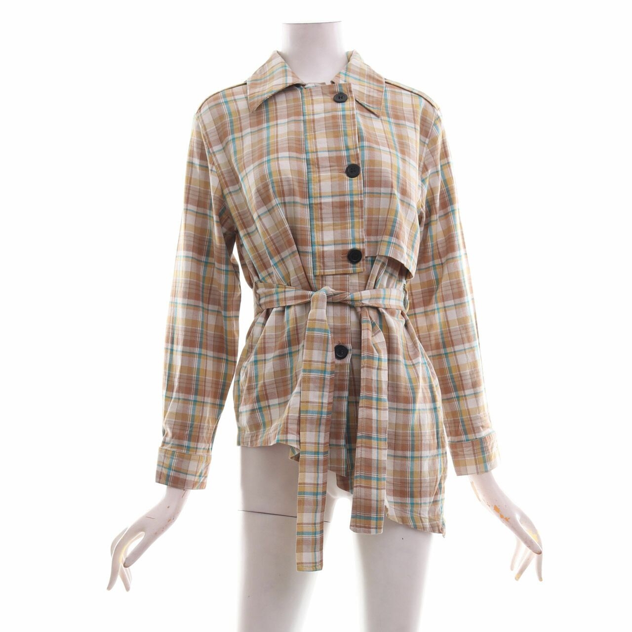 ATS The Label Multicolor Plaid Shirt