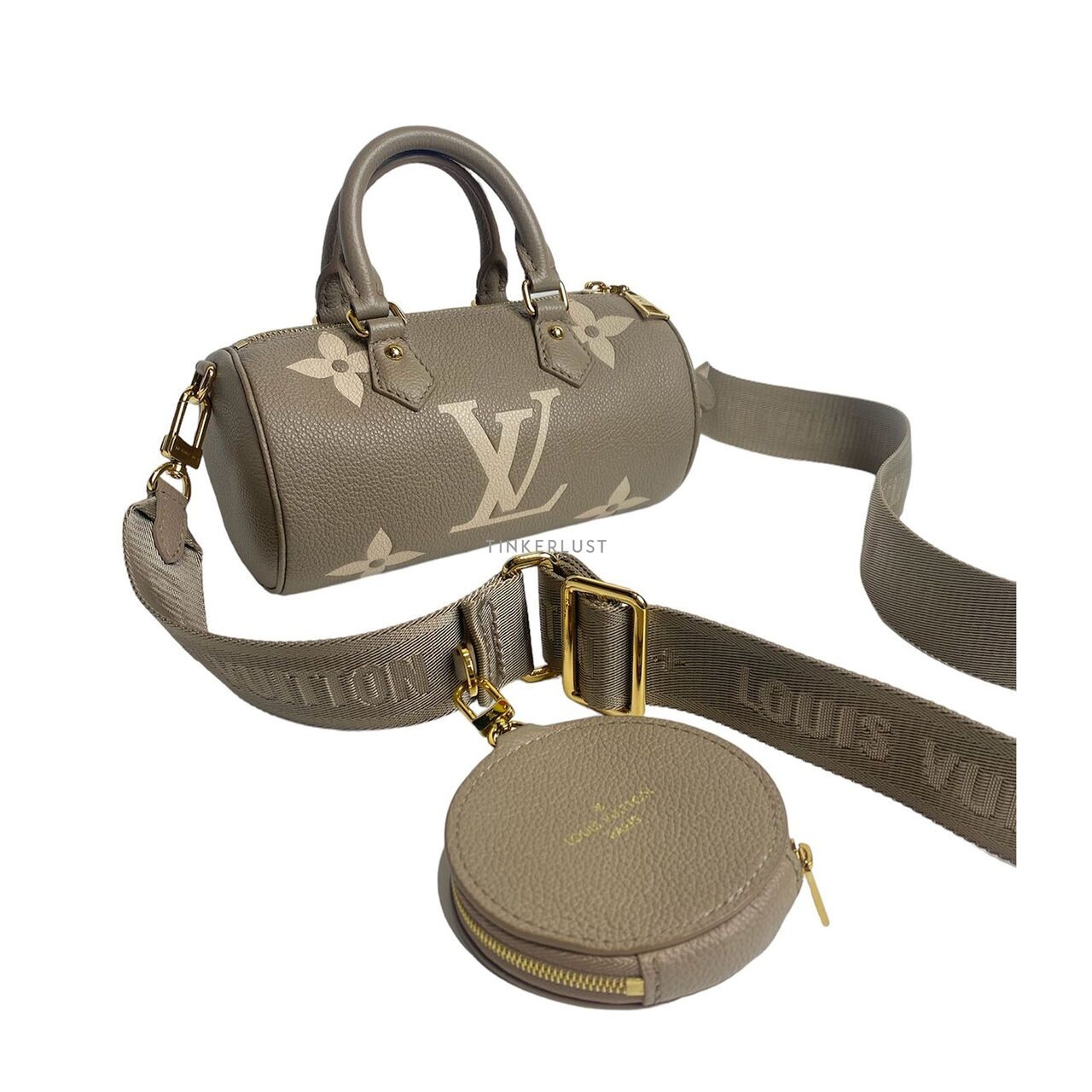 Louis Vuitton Papilon BB in Bicolor Satchel