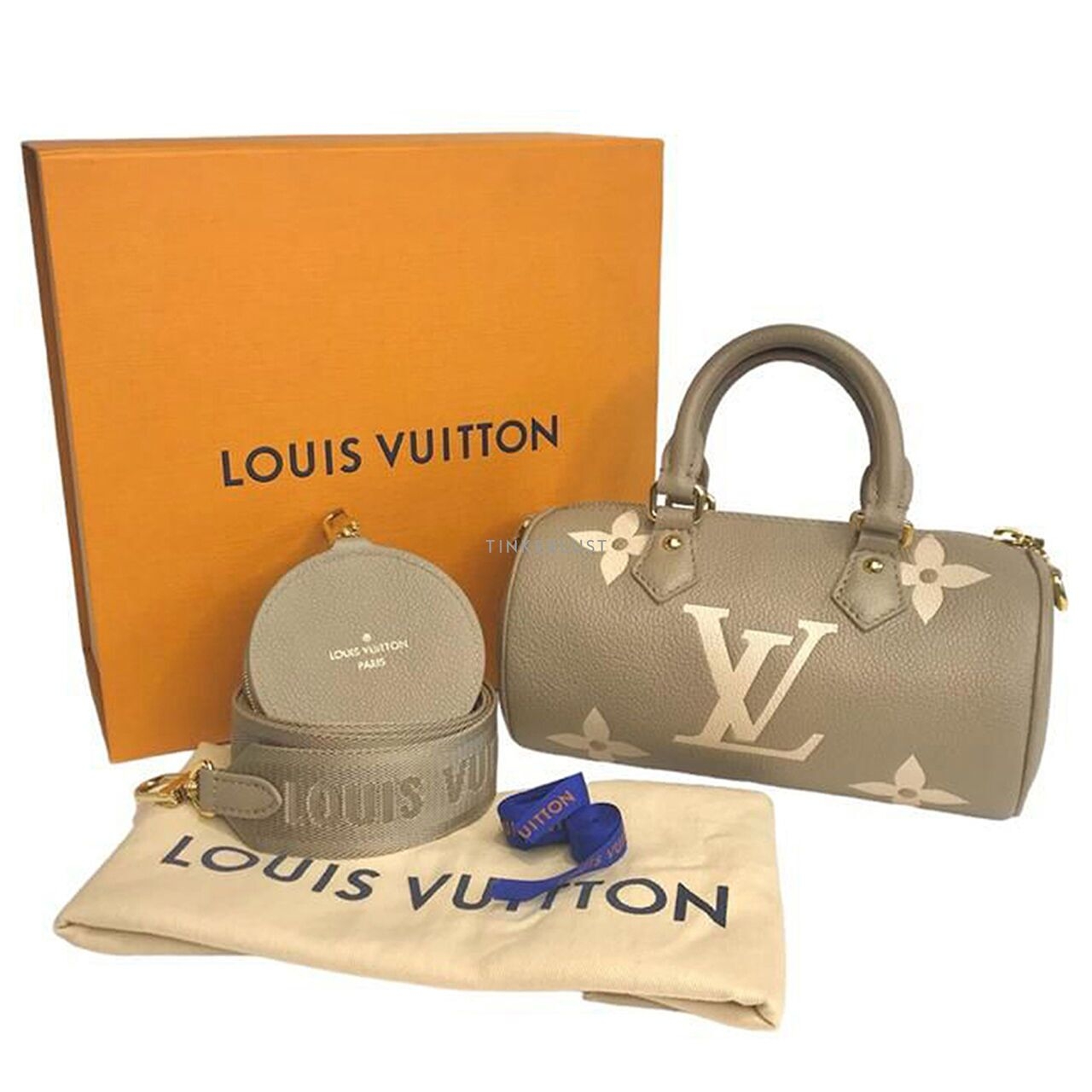 Louis Vuitton Papilon BB in Bicolor Satchel