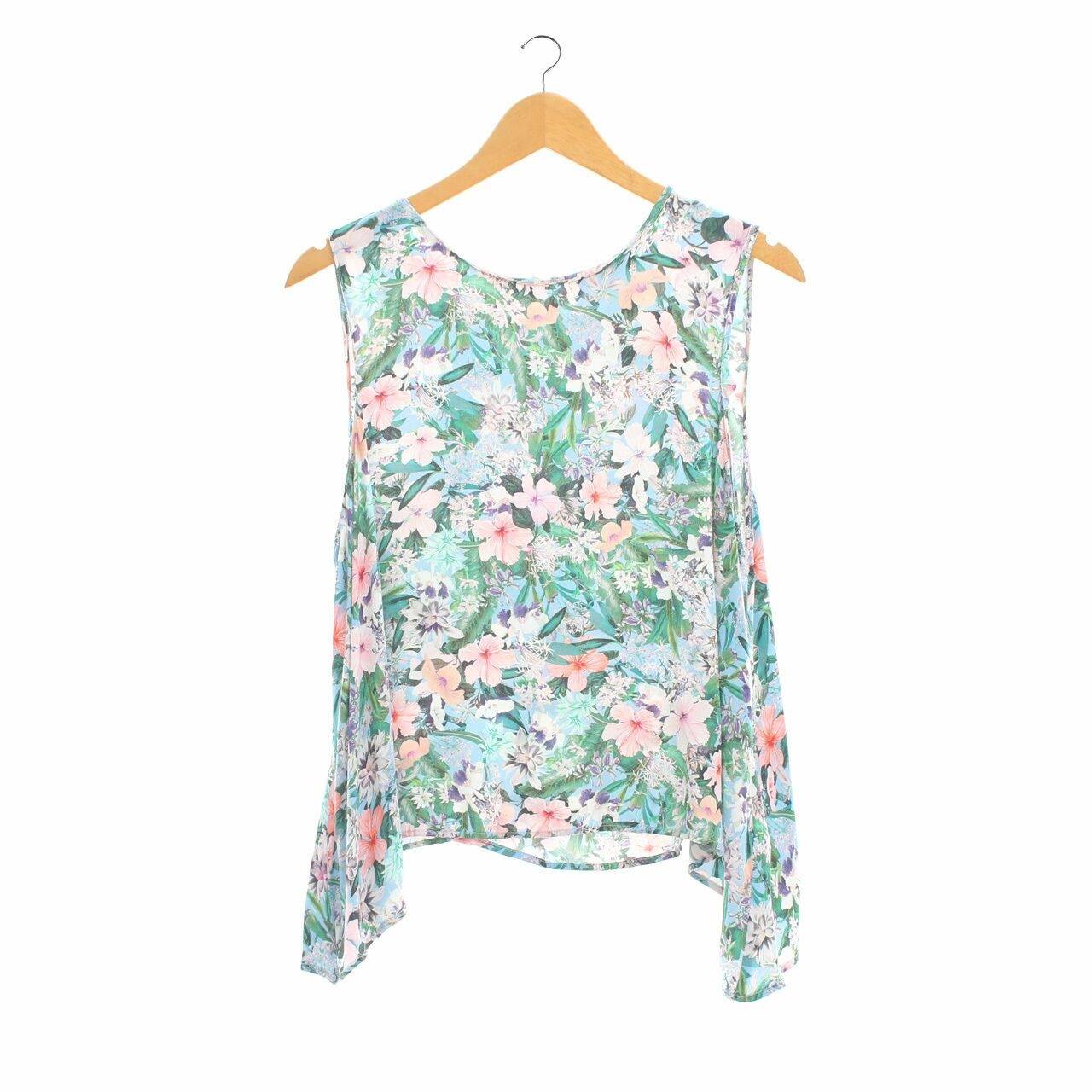 Zara Multicolor Floral Sleeveless