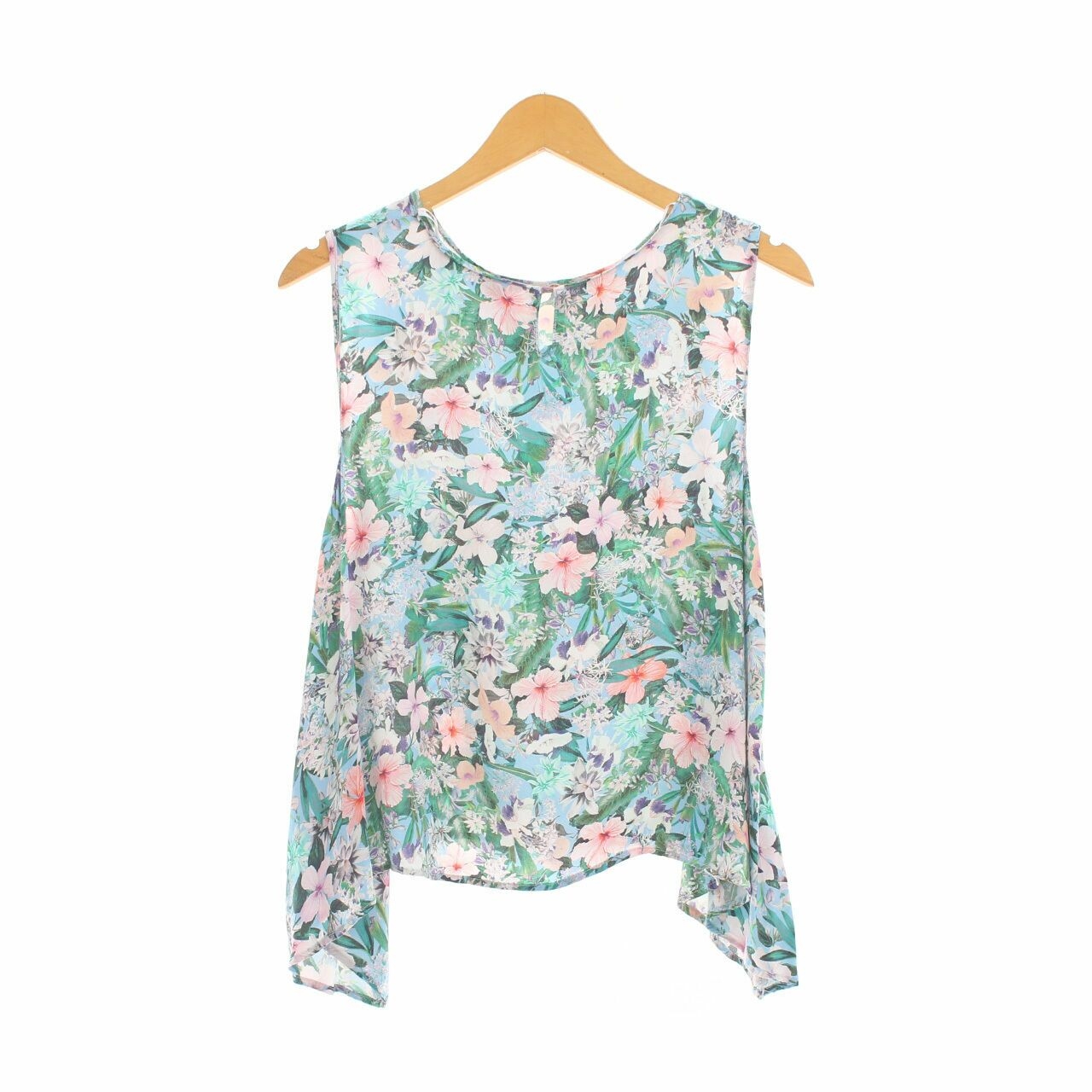 Zara Multicolor Floral Sleeveless