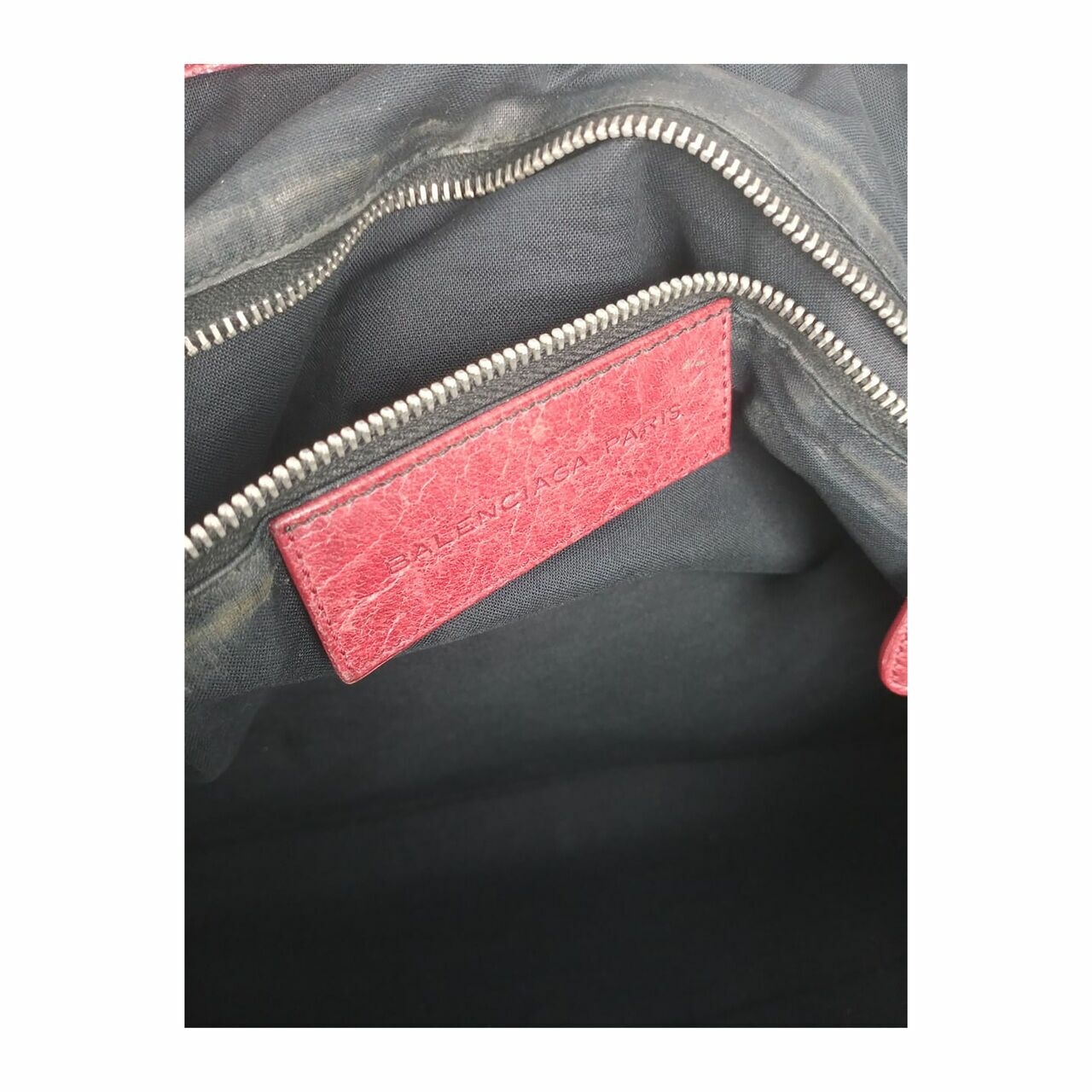 Balenciaga Giant Work Bag GHW Red Handbag