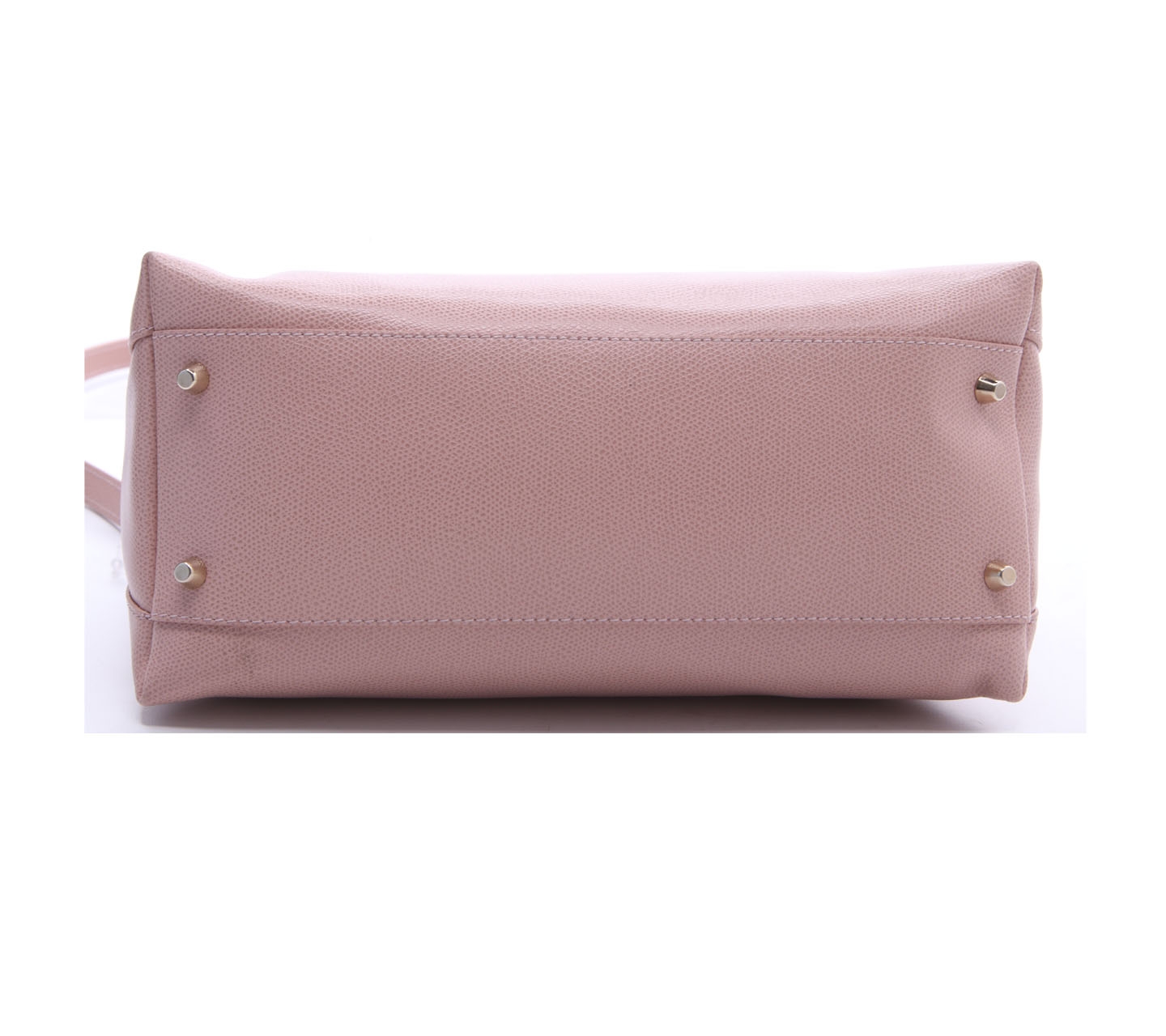 Furla Pink Leather Agata Medium Satchel