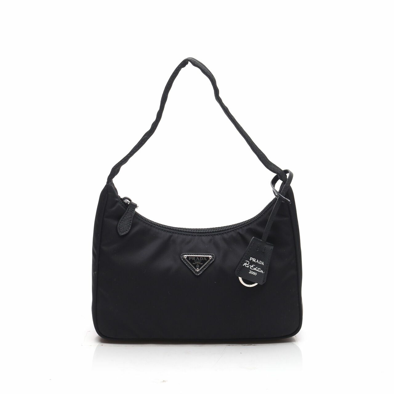 Prada Re-Edition 2000 Nylon Black Mini Hand Bag