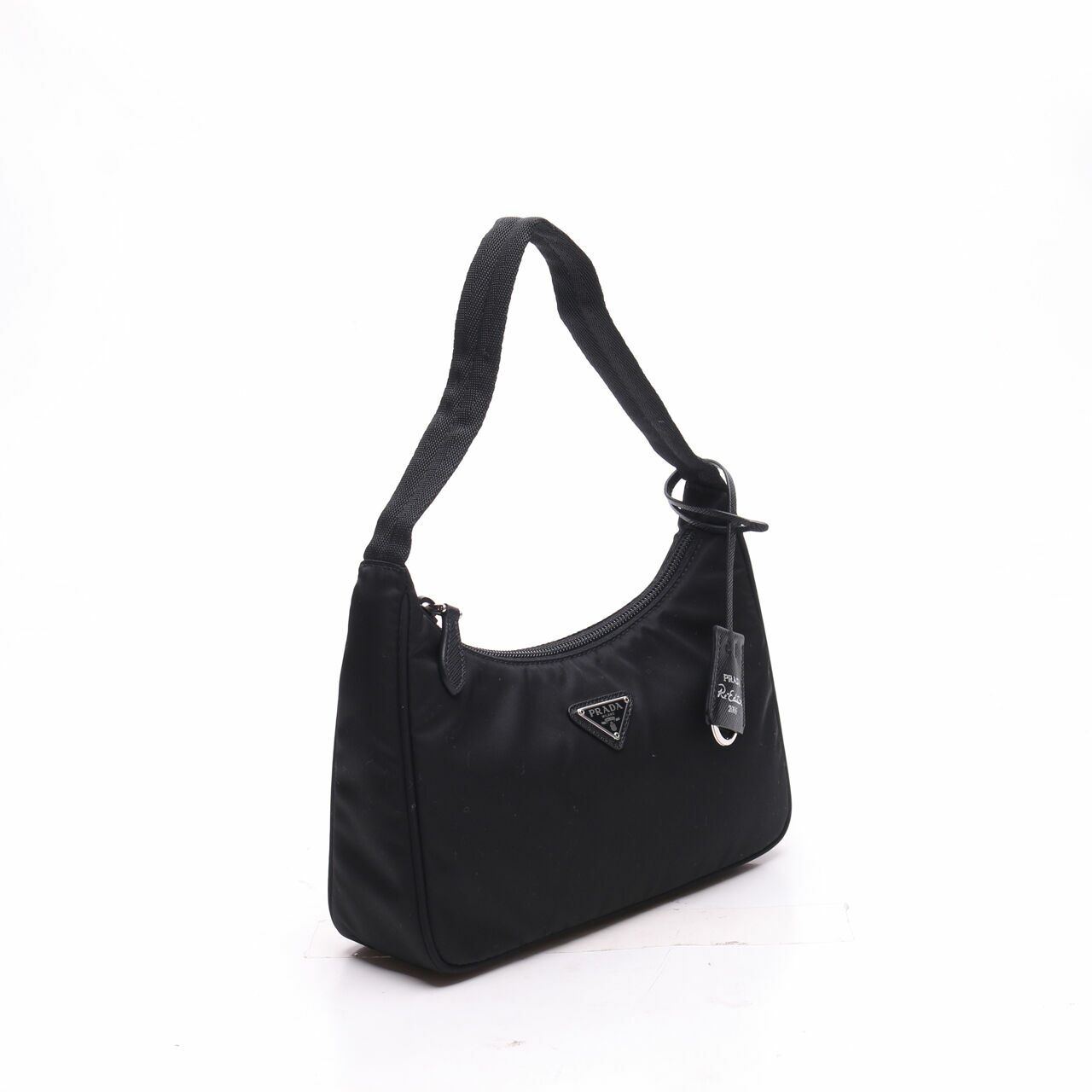 Prada Re-Edition 2000 Nylon Black Mini Hand Bag