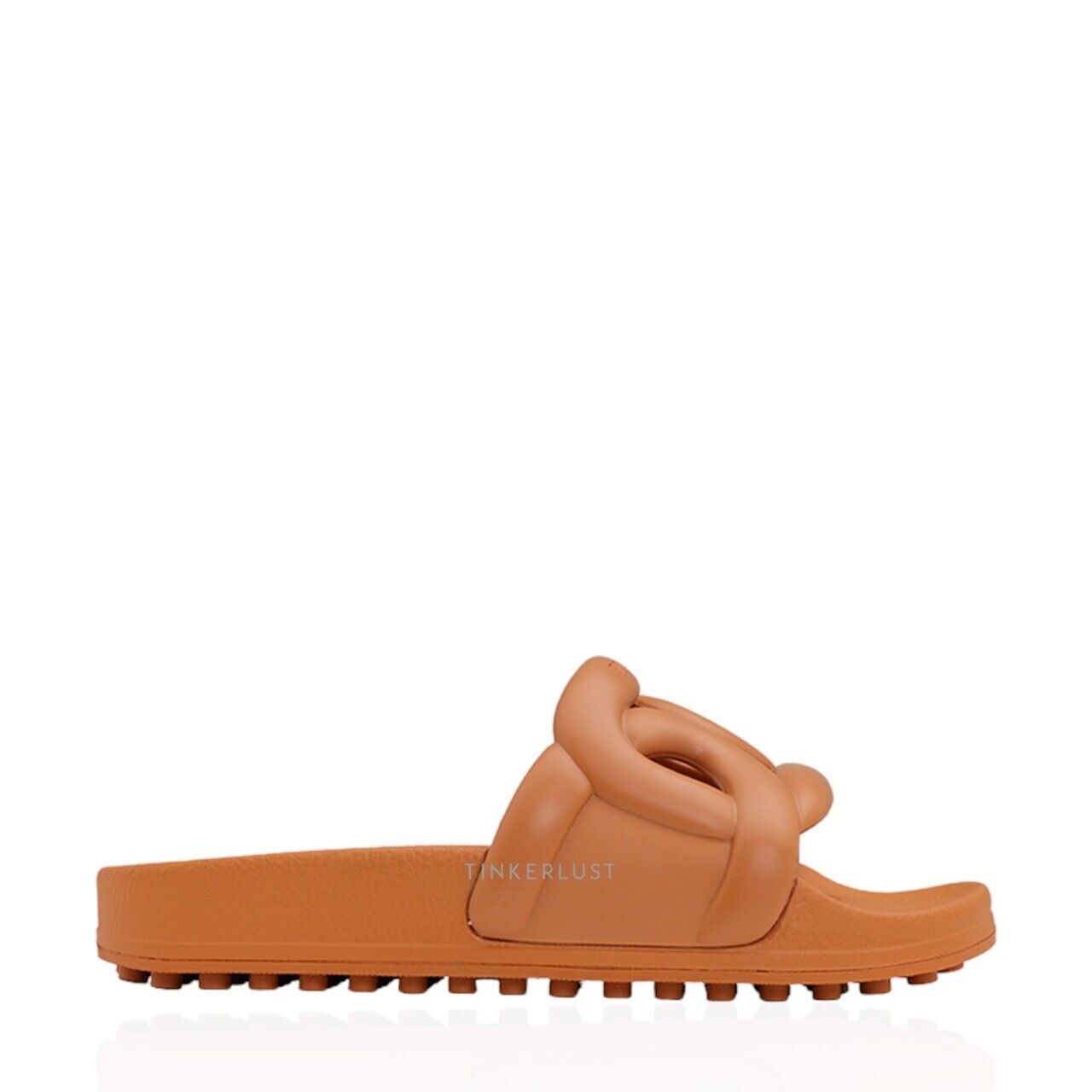 Tod's Women Rubber in Sand Slide Sandals