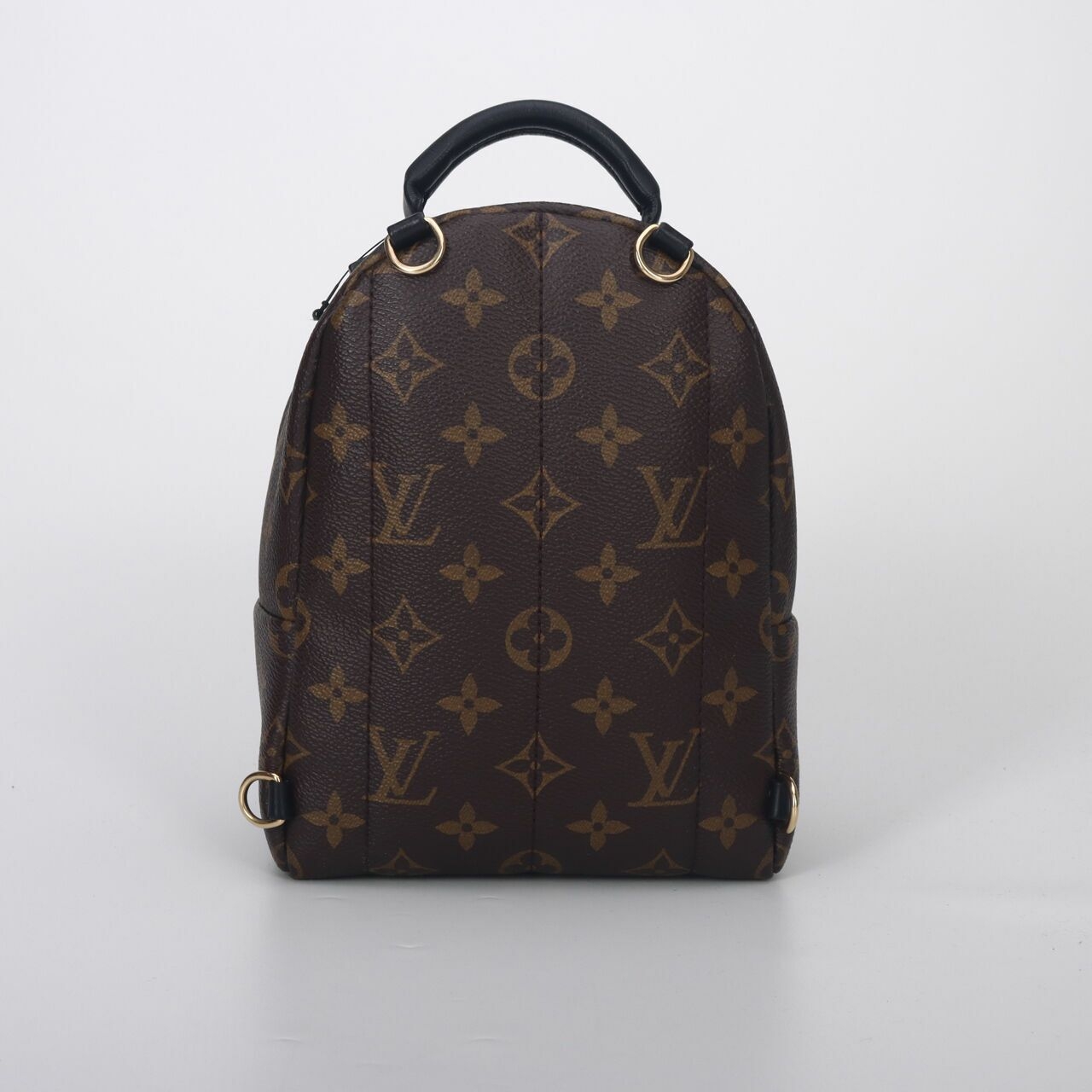 Louis Vuitton Palm Springs Monogram Mini Backpack GHW Brown