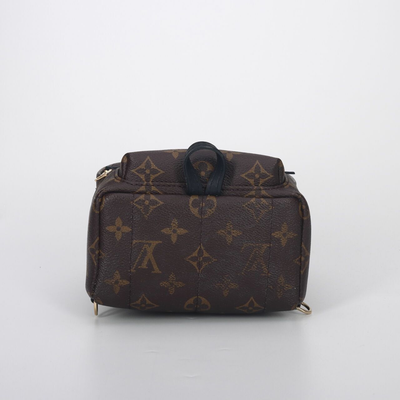 Louis Vuitton Palm Springs Monogram Mini Backpack GHW Brown