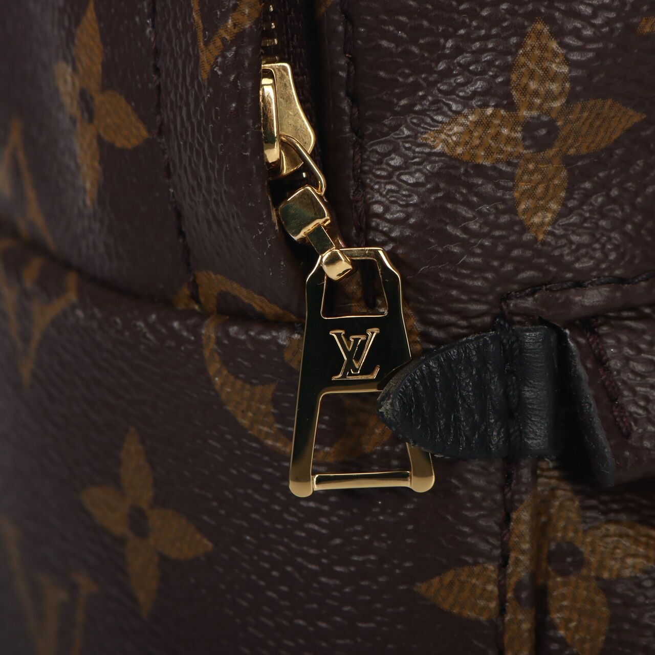 Louis Vuitton Palm Springs Monogram Mini Backpack GHW Brown