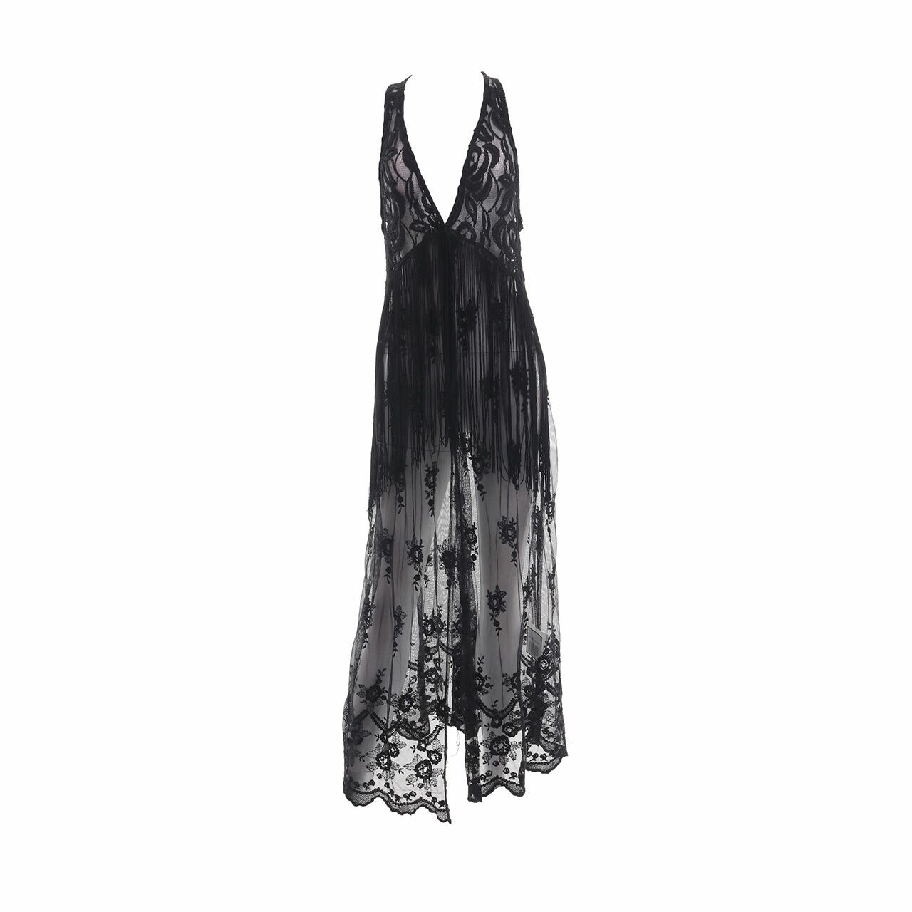 Private Collection Black Lace Vest