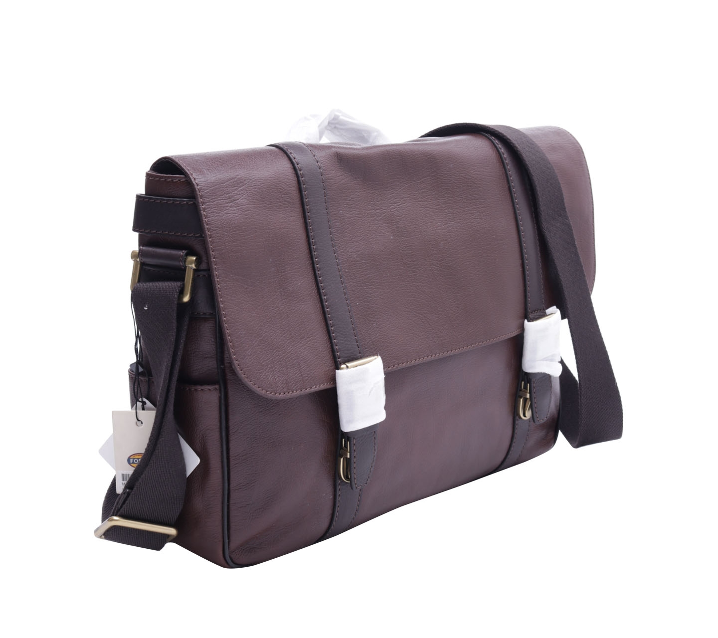 Fossil Brown Estate Ew Messenger Sling Bag