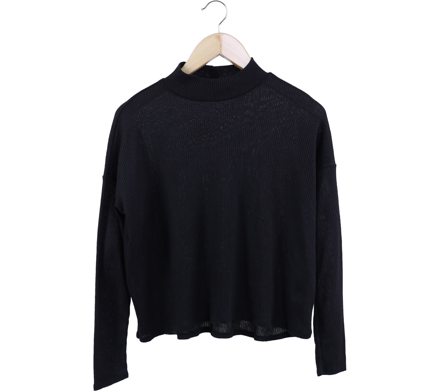 Divided Black Halter Neck Sweater