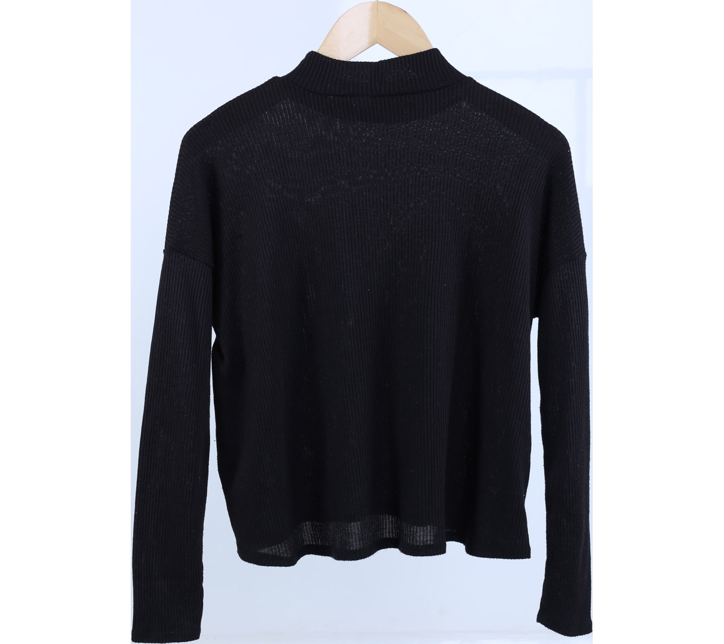 Divided Black Halter Neck Sweater